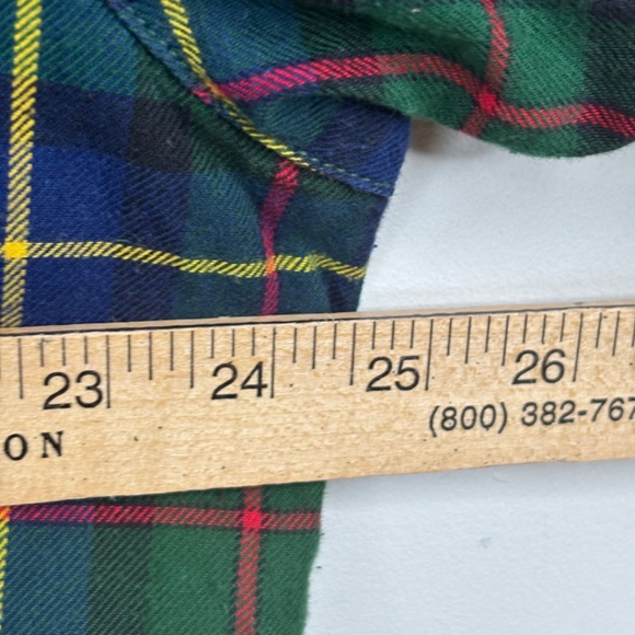 VTG 90s Evan Picone Plaid Bomber Jacket Mens L Retro Fall Grunge Fisherman - Picture 8 of 10